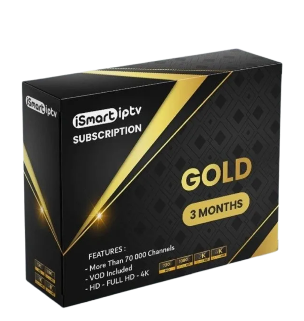 Set IPTV Golden Subscription – 12 Months